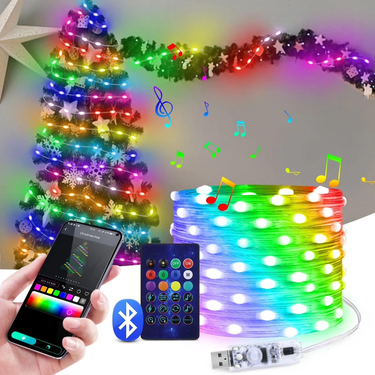 RGBIC LED Ʈ , RGB  ũ ,  USB, 5V  , 帲 ÷, DIY ؽƮ ׸, ȭȯ, ũ , 20m